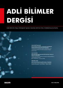 Adli Bilimler Dergisi – Cilt:24 Sayı:2 Aralık 2025