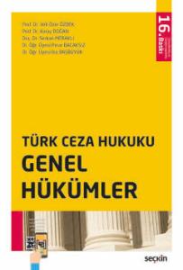 Türk Ceza Hukuku Genel Hükümler