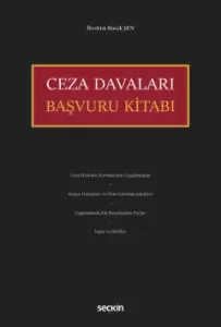 Ceza Davaları Başvuru Kitabı