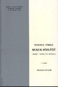 İngilizce - Türkçe Hukuk Sözlüğü (Ciltli)