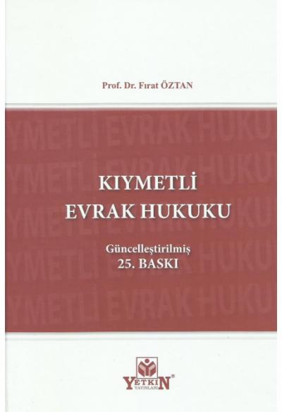 Kıymetli Evrak Hukuku