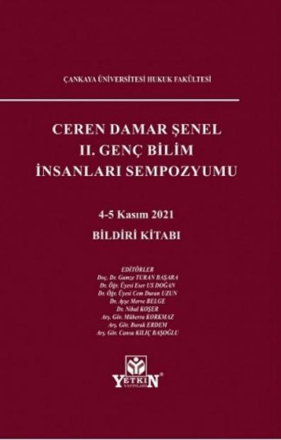 Ceren Damar Şenel II. Genç Bilim İnsanları Sempozyumu