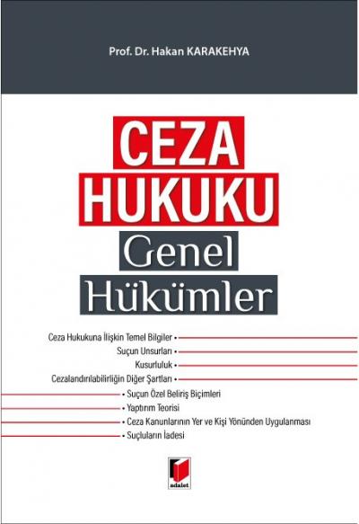 Ceza Hukuku Genel Hükümler