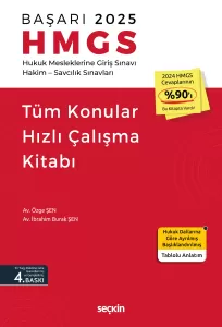 BAŞARI – HMGS Tüm Konular Hızlı Çalışma Kitabı