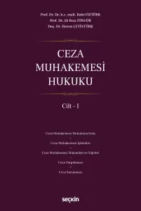 Ceza Muhakemesi Hukuku Cilt – I