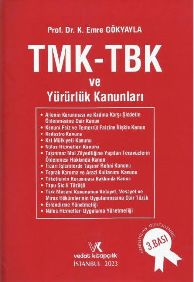 TMK - TBK ve Yürürlük Kanunları