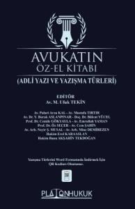 Avukatın Öz-El Kitabı Adli Yazı Ve Yazışma Türleri