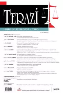Terazi Hukuk Dergisi Sayı:228 Ağustos 2025