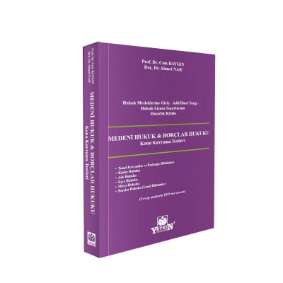 Medeni Hukuk & Borçlar Hukuku Konu Kavrama Testleri