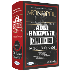 MONOPOL Adli Hakimlik Kamu Hukuku Soru Bankası