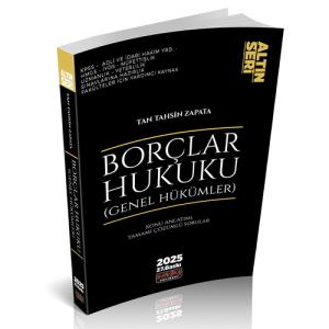 Borçlar Hukuku Genel Hükümler Konu Anlatımı