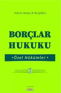 Borçlar Hukuku Özel Hükümler