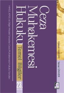 Ceza Muhakemesi Hukuku Temel Bilgiler