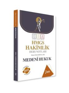 ÇSA HMGS Medeni Hukuk Hakimlik Ders Notları