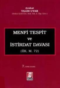 Menfi Tespit İstirdat Davası