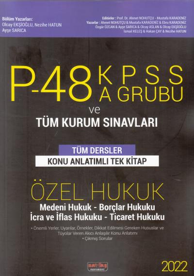 P-48 KPSS A Grubu ve Tüm Kurum Sınavları