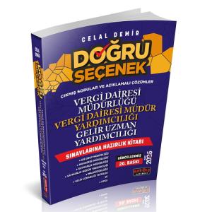 Doğru Seçenek Vergi Dairesi Müdürlüğü, Gelir Uzman Yardımcılığı Sınavlarına Hazırlık Kitabı