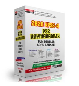 KPSS A P32 Kaymakamlık Tüm Dersler Konu Anlatımlı Modüler Set