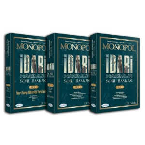 MONOPOL İdari Hâkimlik Açıklamalı Soru Bankası (3 Cilt)
