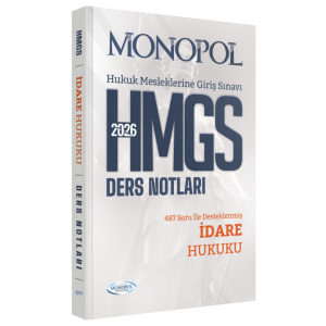 HMGS İdare Hukuku Ders Notları