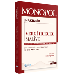 Hakimlik Maliye - Vergi Hukuku