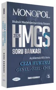 HMGS Ceza Hukuku Genel – Özel – Cmk Soru Bankası
