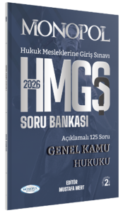 HMGS Genel Kamu Hukuku Soru Bankası
