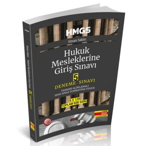 HMGS Hukuk Mesleklerine Giriş Sınavı 5 Deneme