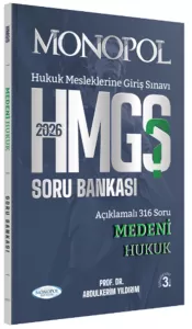 HMGS Medeni Hukuk Soru Bankası