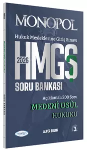 HMGS Medeni Usul Hukuku Soru Bankası