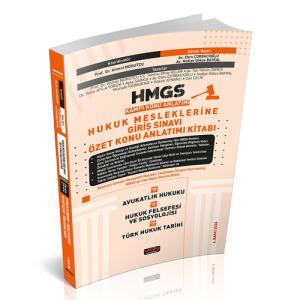 HMGS Kampı Özet Konu Anlatımı Avukatlık Hukuku Hukuk Felsefesi ve Sosyolojisi Türk Hukuk Tarihi