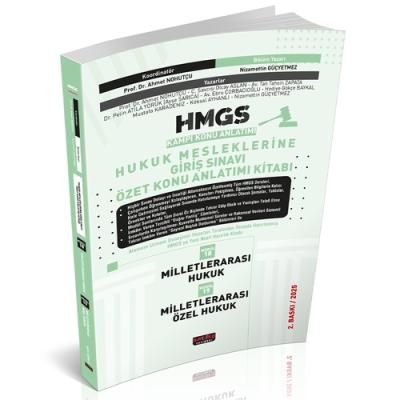 HMGS Özet Konu Anlatımı Milletlerarası Hukuk Milletlerarası Özel Hukuk Savaş Yayınları Mart 2025