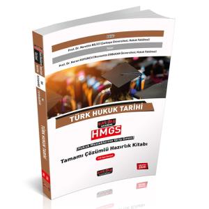 HMGS Türk Hukuk Tarihi Tamamı Çözümlü Hazırlık Kitabı