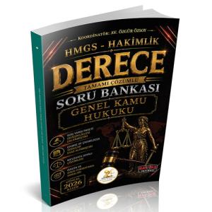 HUKAL HMGS-Hakimlik Derece Genel Kamu Hukuku Soru Bankası