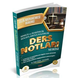 HUKAL HMGS Hakimlik Ceza Muhakemesi Hukuku Ders Notları