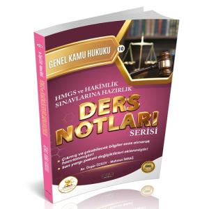 HUKAL HMGS Hakimlik  Genel Kamu Hukuku Ders Notları