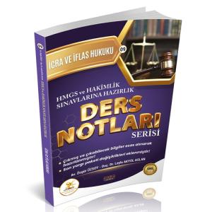 HUKAL HMGS Hakimlik  İcra ve İflas Hukuku Ders Notları
