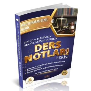HUKAL HMGS Hakimlik  Milletlerarası Genel Hukuk Ders Notları