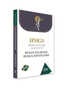 HMGS Hukuk Felsefesi ve Hukuk Sosyolojisi  Ders Notları