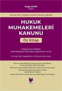 Hukuk Muhakemeleri Kanunu “Öz Kitap”