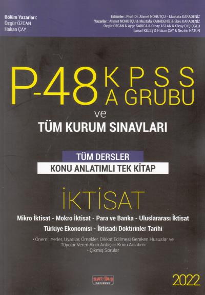 P-48 KPSS A Grubu ve Tüm Kurum Sınavları