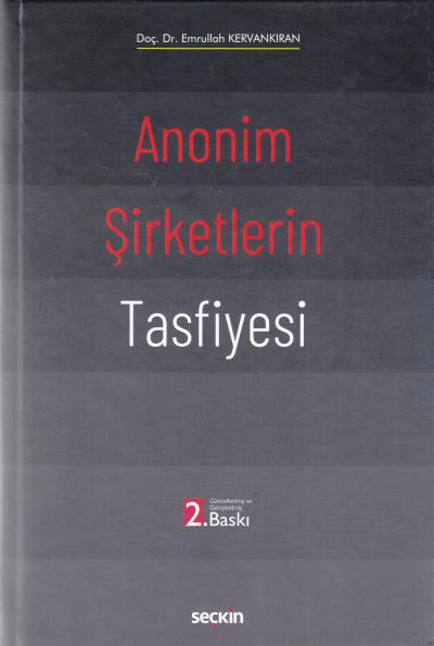 Anonim Şirketlerin Tasfiyesi