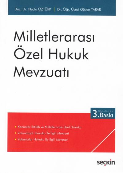 Milletlerarası Özel Hukuk Mevzuatı