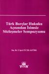 Türk Borçlar Hukuku Açısından İsimsiz Sözleşmeler Sempozyumu