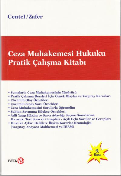 Ceza Muhakemesi Hukuku Pratik Çalışma Kitabı