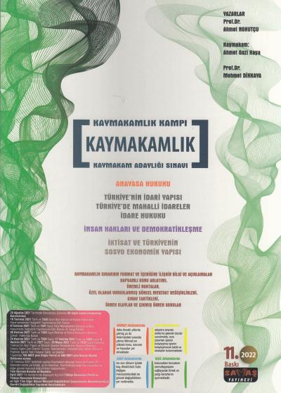 Kaymakamlık Kampı Kaymakam Adaylığı Sınavı (Set)