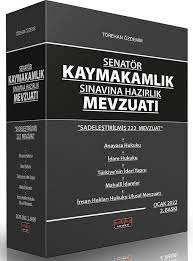 Kaymakamlık Sınavına Hazırlık Mevzuatı