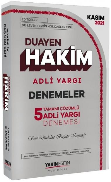 Duayen Hakim Adli Yargı Denemeler