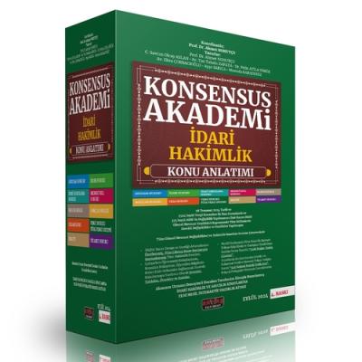KONSENSUS Akademi İdari Yargı Hakimlik Sınavı Konu Anlatımı