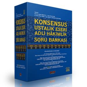 Konsensus Ustalık Eseri Adli Hakimlik Soru Bankası